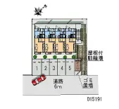 ★手数料０円★名取市大手町１丁目　月極駐車場（LP）